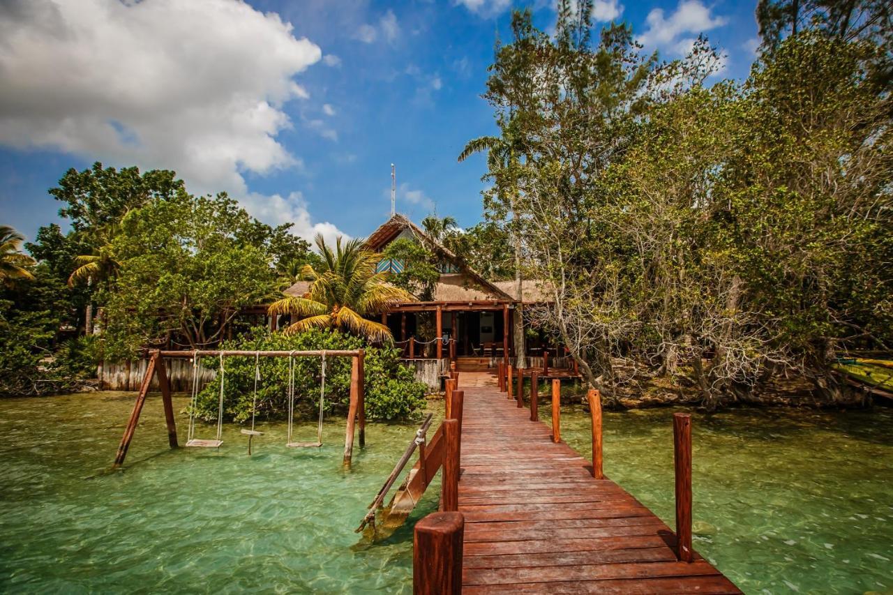 Hotel Rancho Encantado Bacalar Zewnętrze zdjęcie